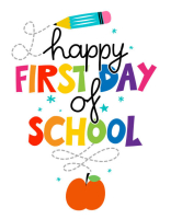 First Day of School!